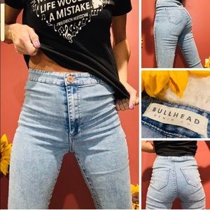 BULLHEAD Uber Highrise Skinniest✌️